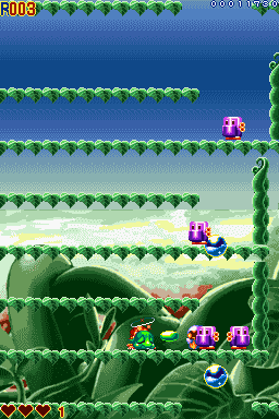 Bubble Bobble Revolution (Nintendo DS) screenshot: I ate it!