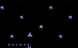 Tamer (Commodore 64) screenshot: Far constelations