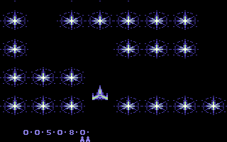 Tamer (Commodore 64) screenshot: Starts labyrinth