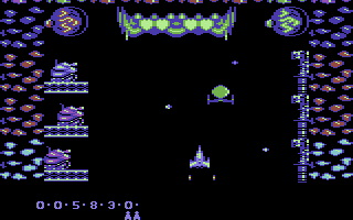 Tamer (Commodore 64) screenshot: Final stage battle