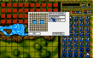 Stratego (Atari ST) screenshot: The other available boards