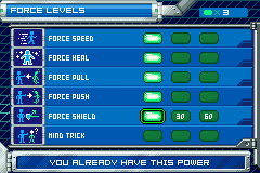 Star Wars: Episode III - Revenge of the Sith (Game Boy Advance) screenshot: Adding new tricks to the repertoire.
