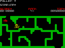 Antics (ZX Spectrum) screenshot: Dead
