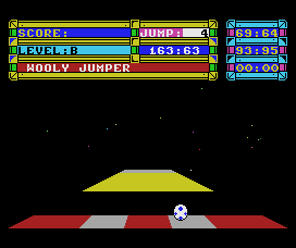 Trailblazer (MSX) screenshot: Trail Zone B