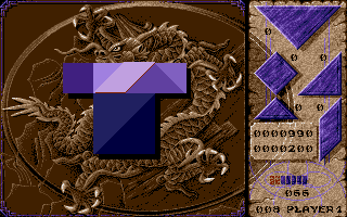 Tangram (Atari ST) screenshot: Got this one down to a T