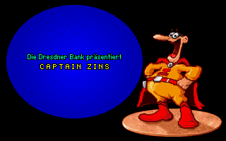 Captain Zins (DOS) screenshot: The Credits