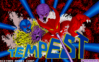 Tempest (Atari ST) screenshot: Loading screen