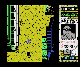 Gun.Smoke (MSX) screenshot: Killed by the crooks