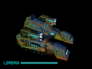 Uprising X (PlayStation) screenshot: Loading screen