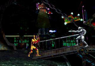 Scud: The Disposable Assassin (SEGA Saturn) screenshot: First level