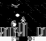 Mega Man III (Game Boy) screenshot: Evil penguin