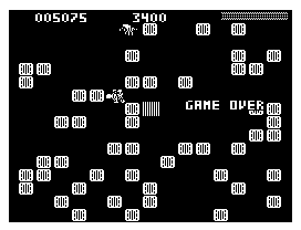 Ice Master (Dragon 32/64) screenshot: Game over