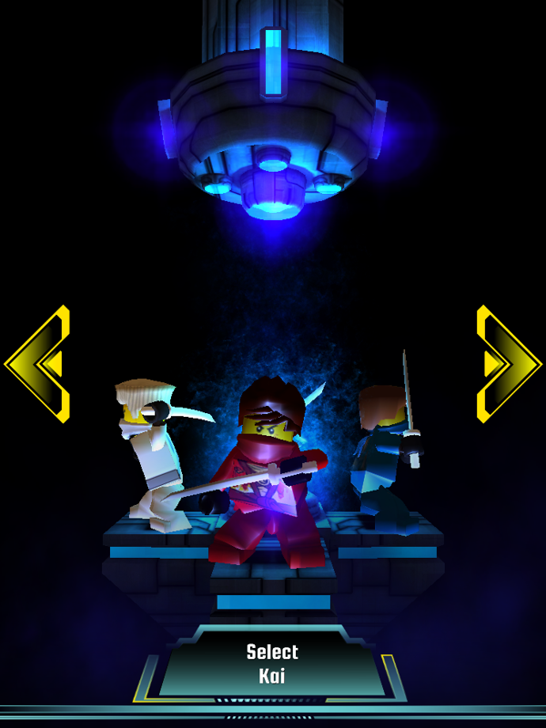 LEGO Ninjago: Rebooted (Browser) screenshot: Select Kai