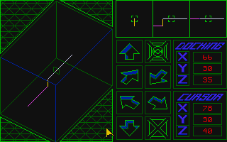Magic Fly (Atari ST) screenshot: The path I've travelled