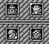 Mega Man III (Game Boy) screenshot: Choose an opponent