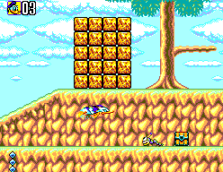 Deep Duck Trouble starring Donald Duck (SEGA Master System) screenshot: Donald ate a chili, and now he's furious - and invincible!
