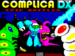Complica DX (ZX Spectrum) screenshot: Loading screen