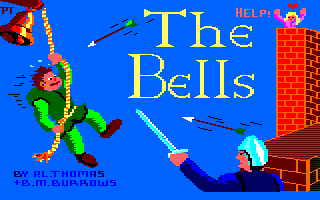The Bells (Amstrad CPC) screenshot: Loading screen