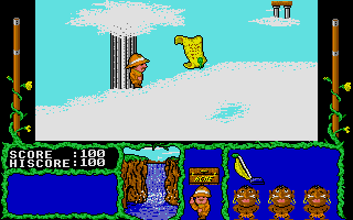 Cosmic Relief: Prof. Renegade to the Rescue (Atari ST) screenshot: It's a scroll