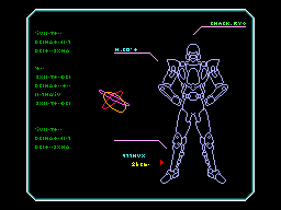 Cyborg Hunter (SEGA Master System) screenshot: Intro