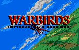 Warbirds (Lynx) screenshot: Title screen