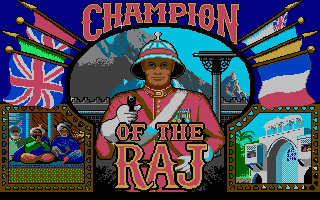 Champion of the Raj (Atari ST) screenshot: Loading screen