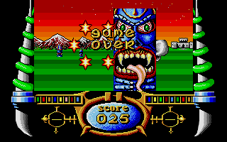 Savage (Atari ST) screenshot: Hit a monolith