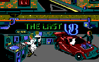 The Last V8 (Amstrad CPC) screenshot: Loading screen