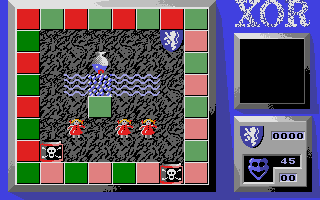 Xor (Atari ST) screenshot: All a bit narrow here