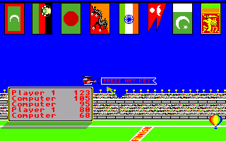 World Tour: Indian Sub-Continent (Amiga) screenshot: Results