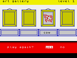 Fun School 3 for the Under 5s (ZX Spectrum) screenshot: For all the cows