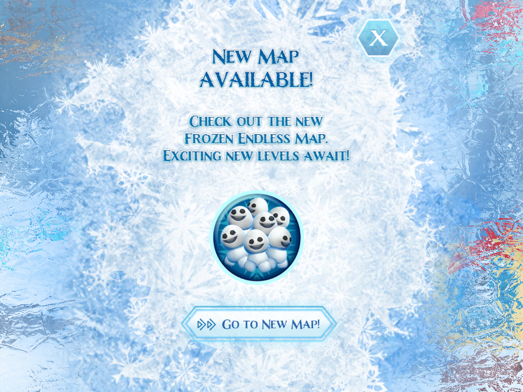 Screenshot of Frozen Free Fall (iPad, 2013) MobyGames