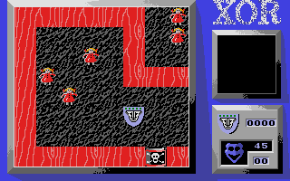 Xor (Atari ST) screenshot: The final level