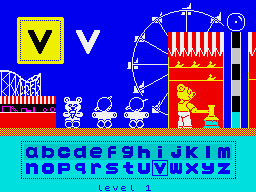 Fun School 3 for the Under 5s (ZX Spectrum) screenshot: An ice cream earnt