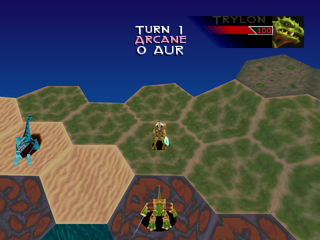 Screenshot of The Unholy War (PlayStation, 1998) - MobyGames