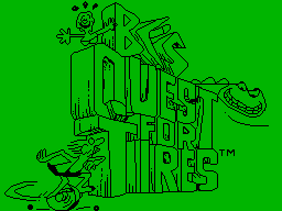 BC's Quest for Tires (ZX Spectrum) screenshot: Loading screen