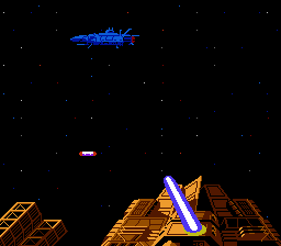 Arkanoid: Revenge of DOH (NES) screenshot: Intro scene