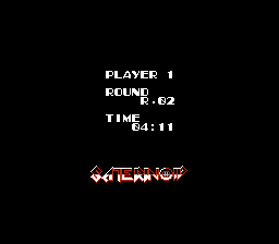 Arkanoid: Revenge of DOH (NES) screenshot: Get ready for the second round!