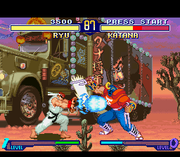 Screenshot of Street Fighter Alpha 2 (PlayStation, 1996) - MobyGames