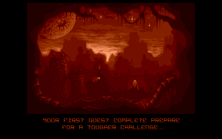 Ork (Amiga) screenshot: Another lovely loading screen
