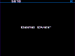 Demon Seed (TRS-80 CoCo) screenshot: Game over