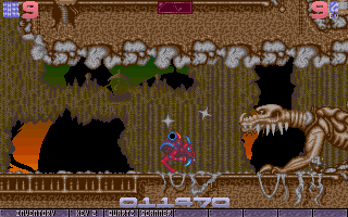 Ork (Amiga) screenshot: Nice doggie!