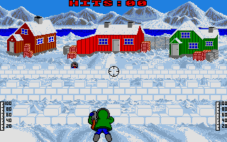 Eskimo Games (Atari ST) screenshot: Ready to go