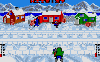 Eskimo Games (Atari ST) screenshot: Gotcha!