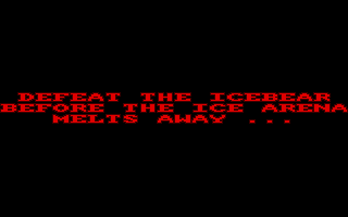 Eskimo Games (Atari ST) screenshot: How the final game works