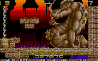 Ork (Atari ST) screenshot: These graphics never get any less impressive. Ever.