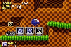 Screenshot Of Sonic The Hedgehog (Game Boy Advance, 1991) - MobyGames