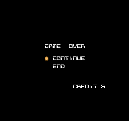 Plotting (NES) screenshot: Game over