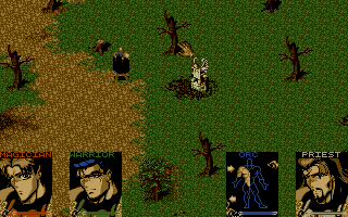 Shadowlands (Atari ST) screenshot: Going alone