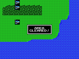 Mecha Taisen on Planet Oldskool (MSX) screenshot: Area cleared